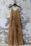 Mutedance 24 Spring/Summer Flower-dyed Silk Sling Dress Series MD-MD24SS22-1K 1khaki PM140